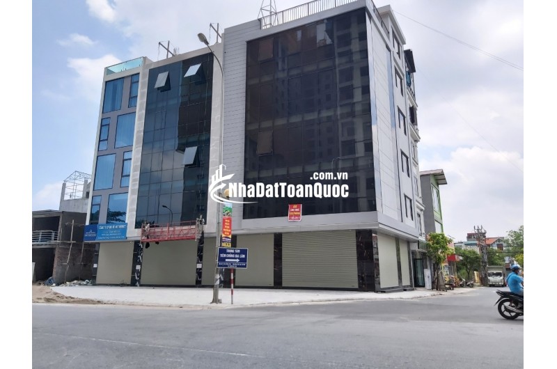 Cho thuê tòa MP Ngô Xuân Quảng.Gia Lâm, Hà Nội, 110m2x6T, MT 8m, thang máy, tầng hầm, PCCC vị trí KD đắc địa